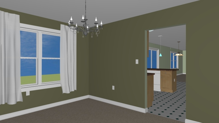 The Reynolds - Dining Room Rendering